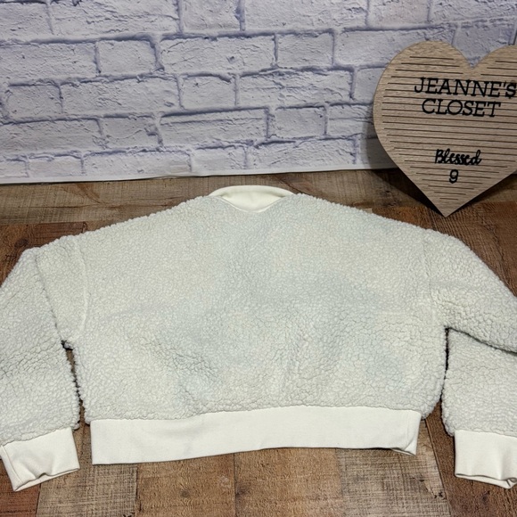 Pink Cozy Fleece Half Zip Hoodie size Small - Picture 8 of 10